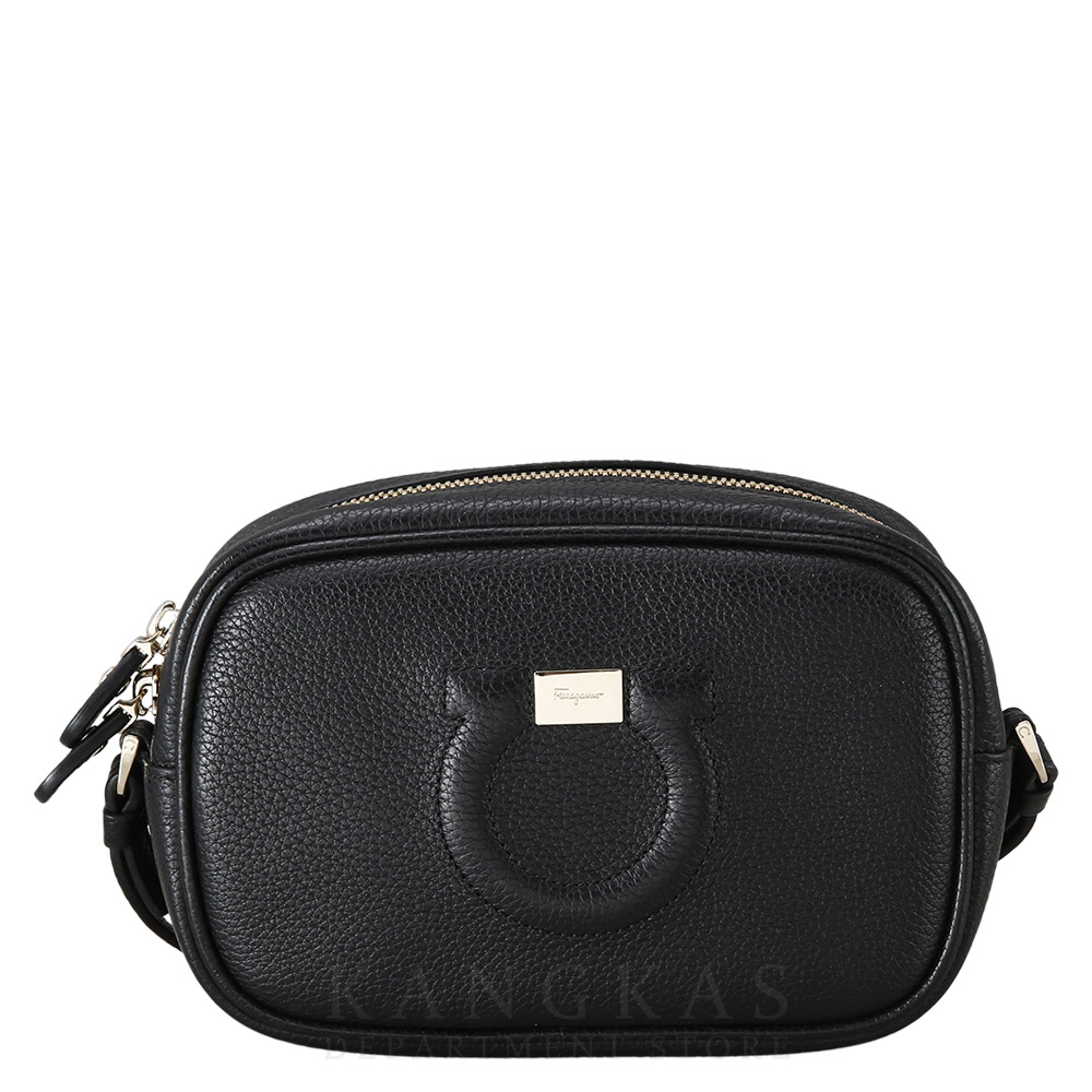 FERRAGAMO(USED)페레가모 간치니 로고 카메라백